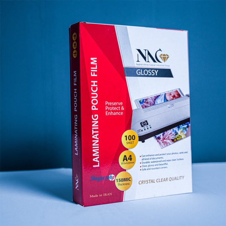 شیت لمینت گرم براق A4 NAC