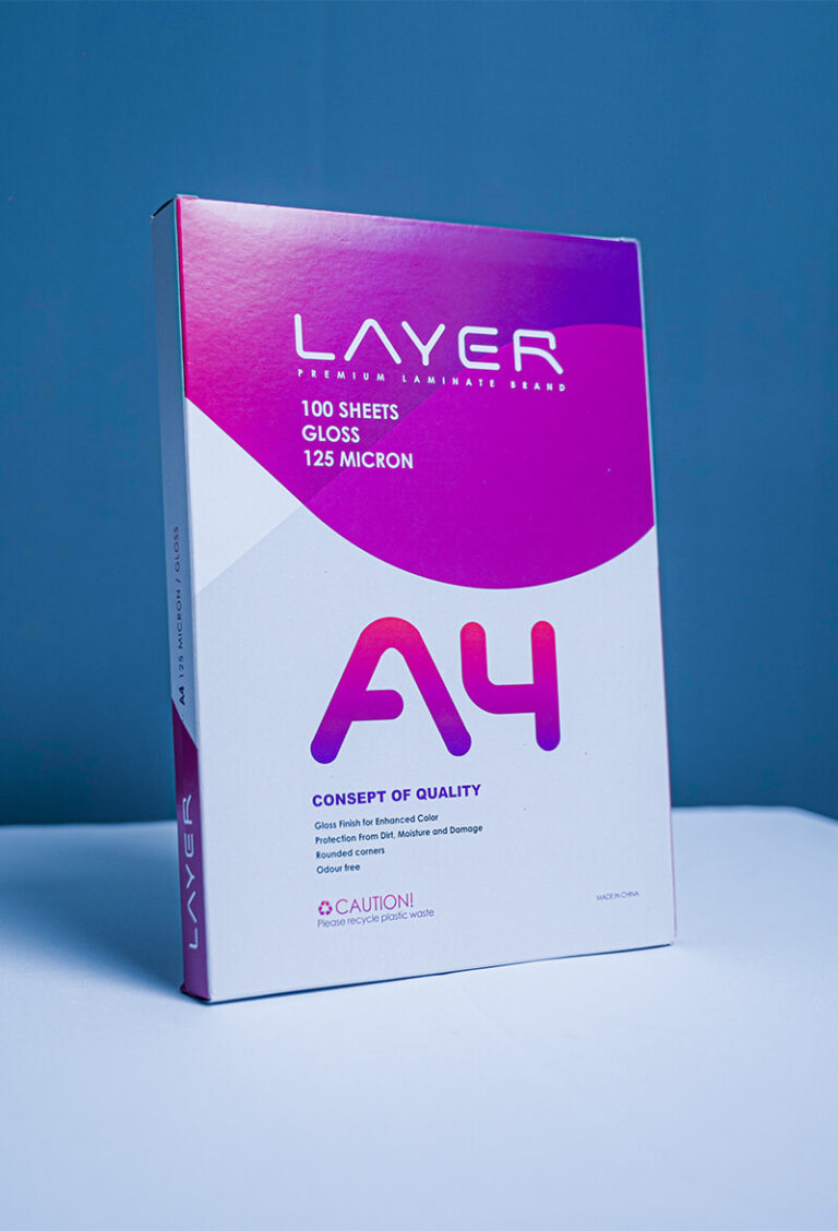 شیت لمینت گرم براق LAYER A4